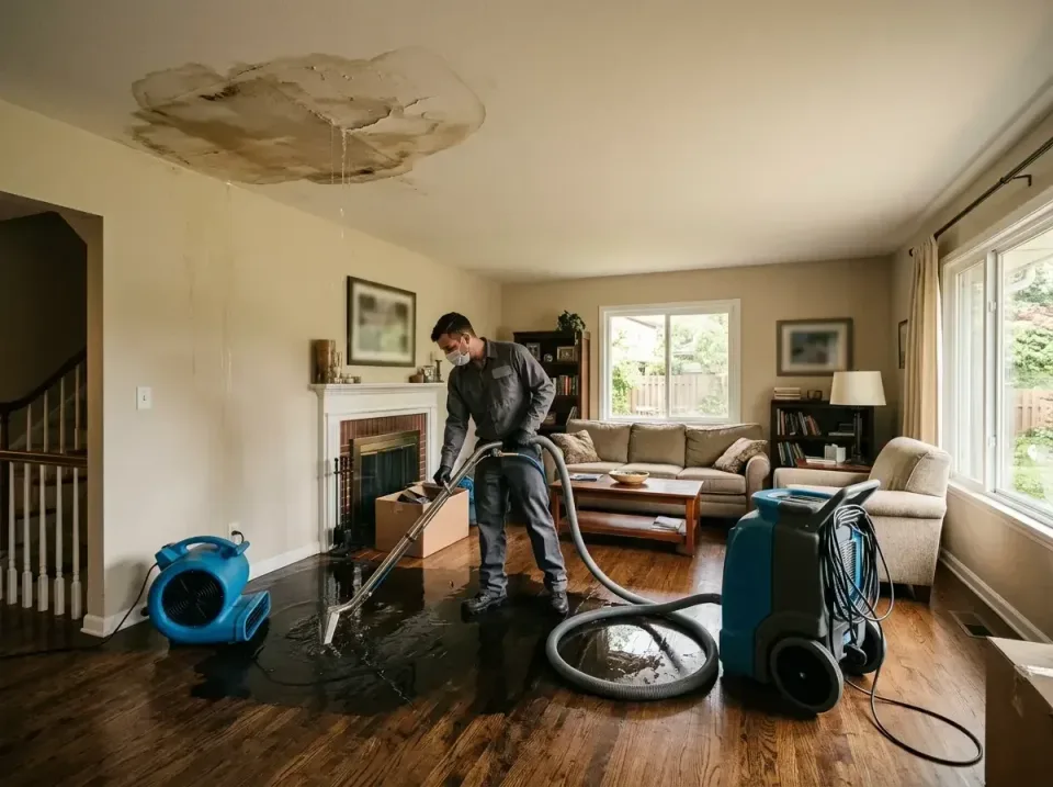 attic-pipe-burst-ceiling-drip-008 — frequently asked questions, Water Damage Restoration & Carpet Care in Grafton, WI